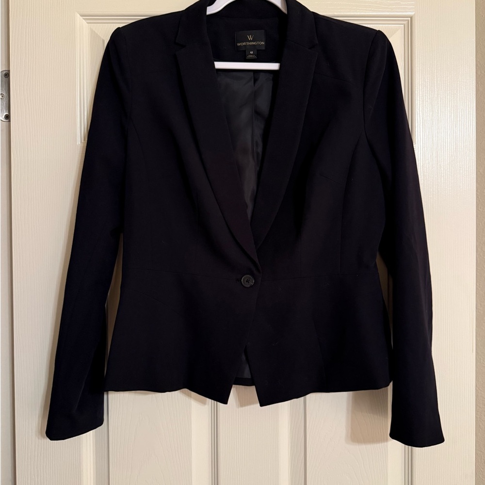 Worthington Women's Black Blazer